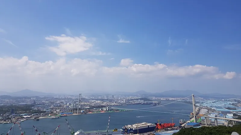 해파랑길 8코스 표지 사진