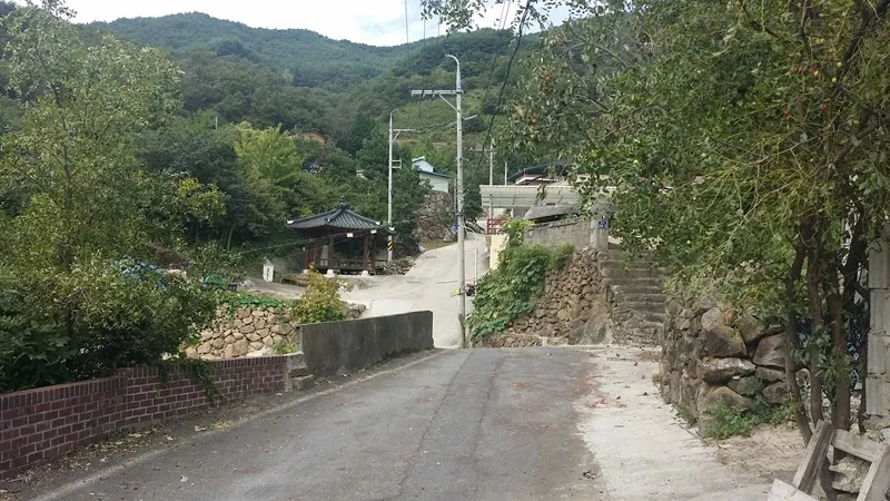 지리산둘레길 16코스(가탄-송정) 표지 사진