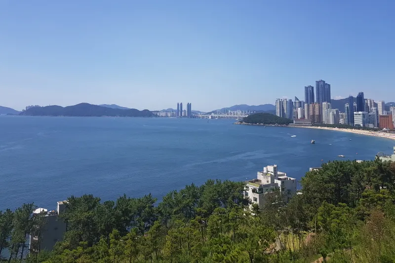 해파랑길 2코스 표지 사진