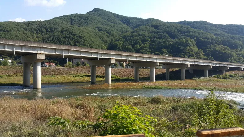 지리산둘레길 9코스(덕산-위태) 표지 사진