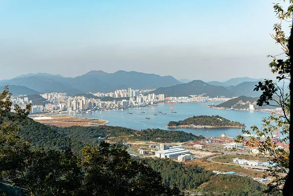 남파랑길 10코스 표지 사진