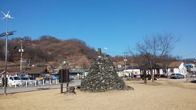 대청호오백리길 13구간 한반도길 표지 사진
