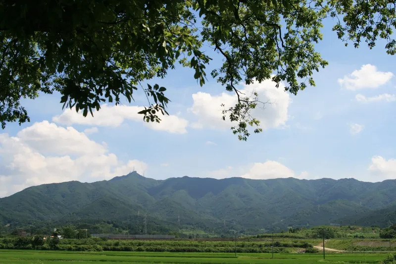 모악산 2코스 표지 사진