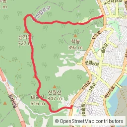 무학산 1코스 대표 사진