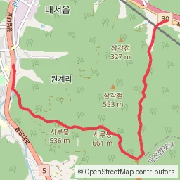 무학산 6코스 대표 사진