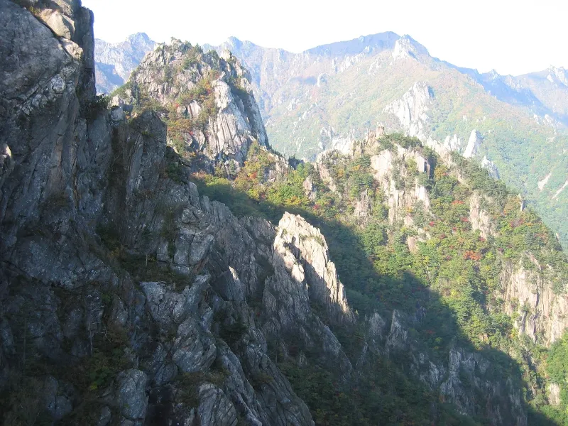 설악산 6코스 표지 사진