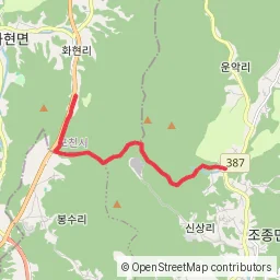 운악산 5코스 대표 사진