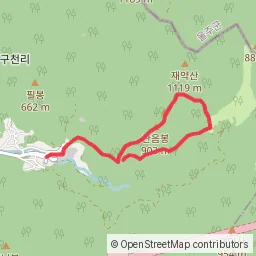 재약산 8코스 대표 사진