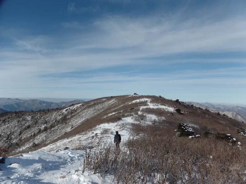 태백산 1코스 표지 사진
