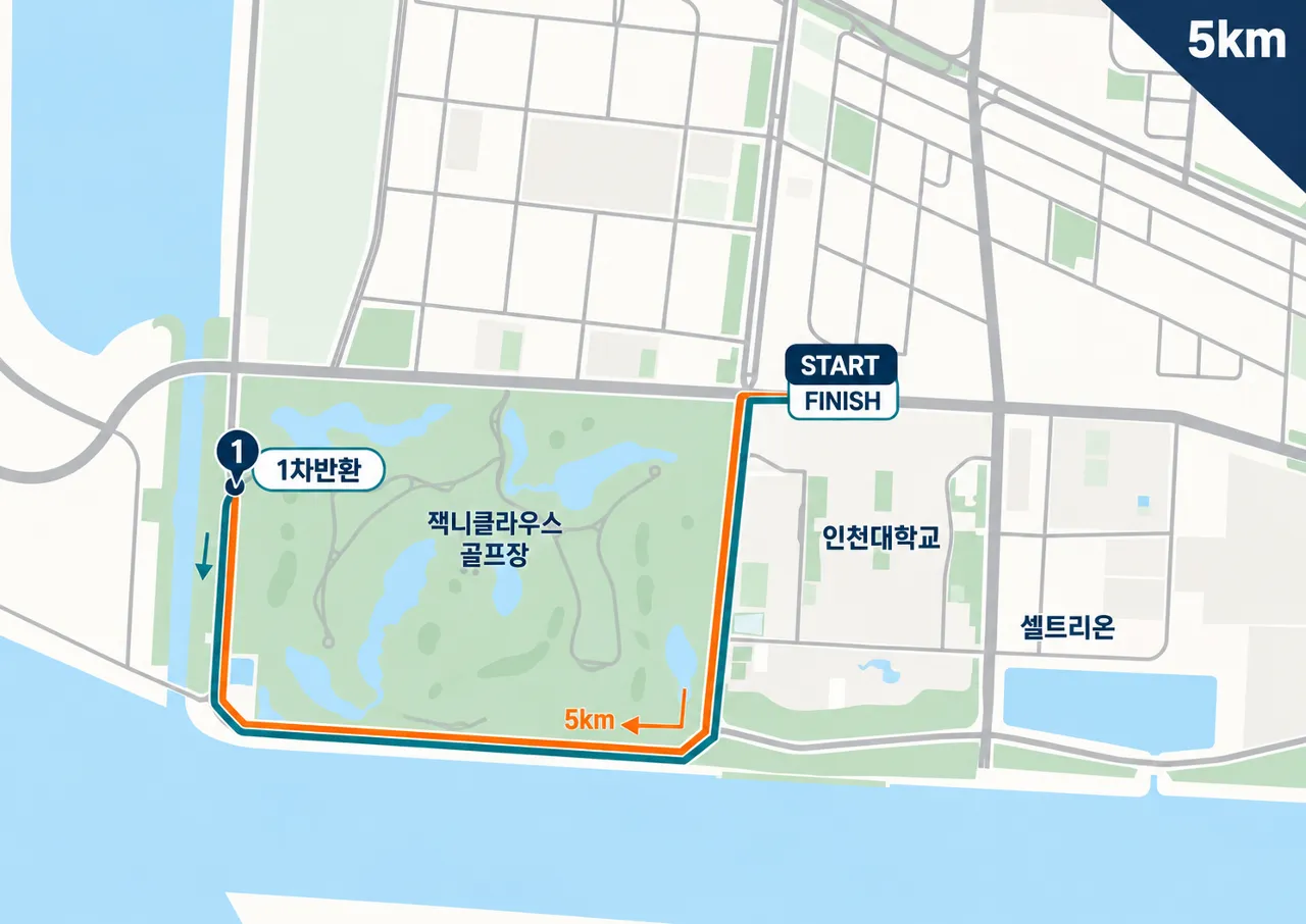 2026 연수구청장배 송도 WALK & RUN 포스터