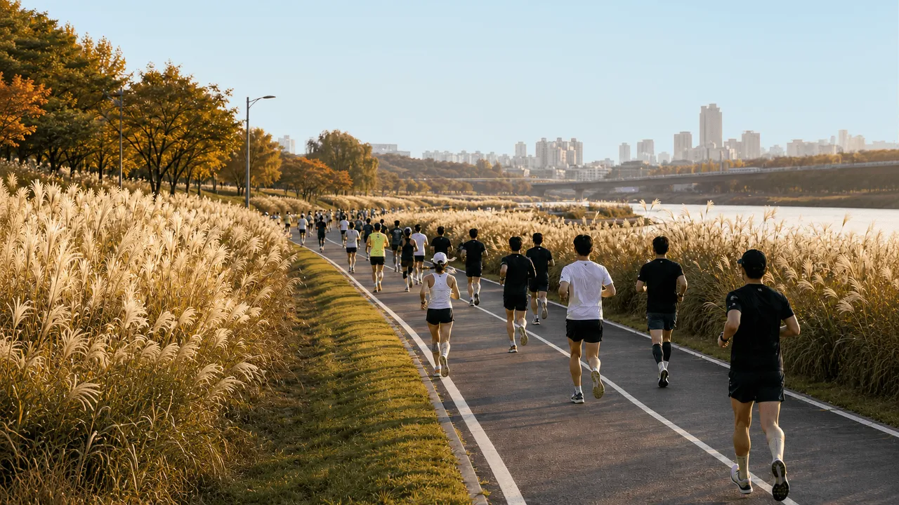 2026 서울 억새풀 마라톤대회 포스터